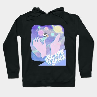 Escape to Space T-Shirt Hoodie